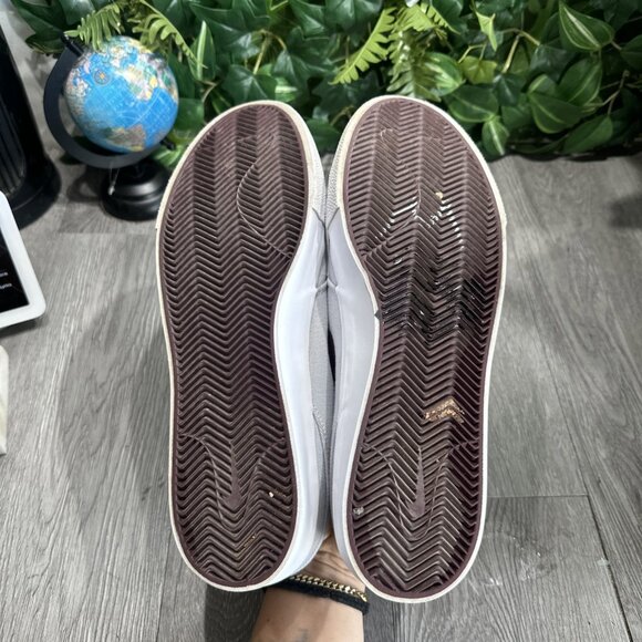 Mens Nike SB Zoom Stefan Janoski Gray Canvas Low Skate Sneakers Shoes Size 11 - Picture 7 of 9